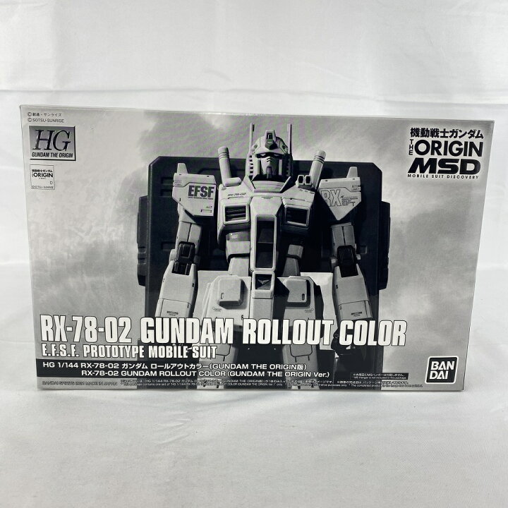 楽天市場】【中古】【未組立】1/144 HG RX-78-02 ガンダム ロール 