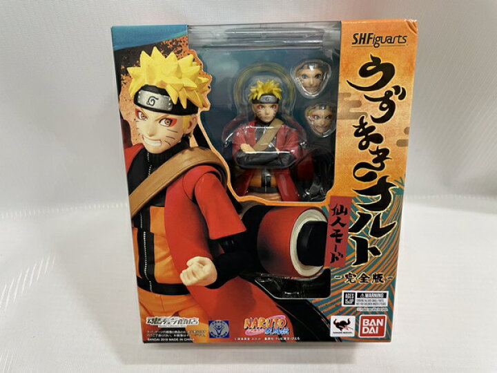 楽天市場】【中古】【未開封】S.H.フィギュアーツ うずまきナルト 仙人 