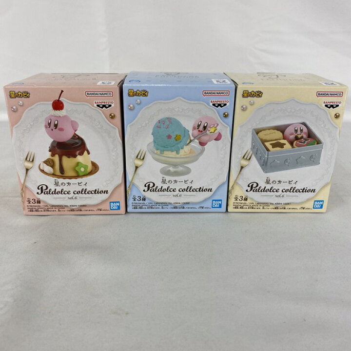 中古】【未開封】【セット】星のカービィ Paldolce collection 粘ら  