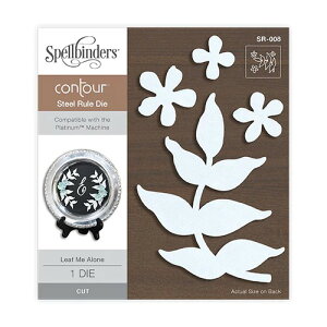 SR-008/�X�y���o�C���_�[�Y/�_�C�i���^�j Contour Steel Rule Dies Leaf Me Alone ���[�t�@�ԁ@�f�B�[�v�_�C �y���[���ցE���^��z�ց@�s�z