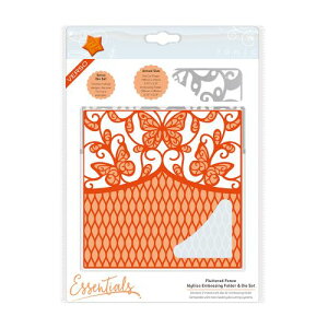 1518E /gjbNEX^WI/_Ci^j/Fluttered Fence Idyllics Die  Embossing Folder Set  o^tC tFX G{XtH_[Zbg