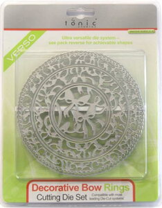 396E /gjbNEX^WI/_Ci^j/Verso Christmas Decorative Bow Rings NX}X { O