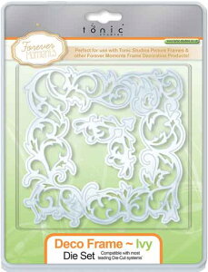 430E /�g�j�b�N�E�X�^�W�I/�_�C�i���^�j/Forever Moments Deco Frame Die (Ivy) �A�C�r�[ �t���[��