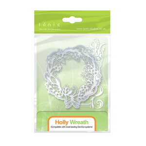1017E /gjbNEX^WI/_Ci^j/Rococo Holly Wreath NX}X [X