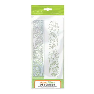 1136E /�g�j�b�N�E�X�^�W�I/�_�C�i���^�j/Double Detail Aztec Allium �� �X�e���V���Z�b�g