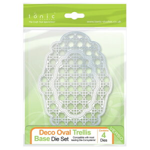 506E /gjbNEX^WI/_Ci^j/Deco Oval Trellis Base I[o fR iq x[X