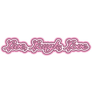 DCM239/GeB[i/_Ci^j/LIVE LAUGH LOVE WITH SHADOW eLXg