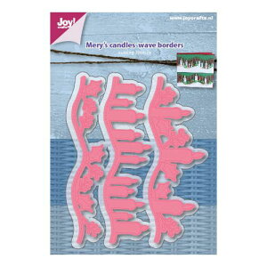 6002-1162/�W���C�E�N���t�c/�_�C�i���^�j/Mery's candles wave borders �L�����h���g�@�{�[�_�[ �m�[�G���h�{�[�_�[