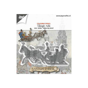 �y6002-1379�z/�W���C�E�N���t�c/�_�C�i���^�j/Horse with sled�@�n�ƃ\���[�@/Anton Pieck �A���g���E�s�[�N