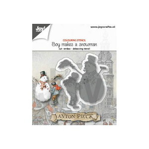 y6002-1382z/WCENtc/_Ci^j/Boy with snowman@Ⴞ܂ƒj̎q@/Anton Pieck AgEs[N