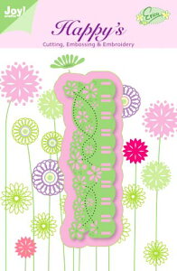 6002-1104/�W���C�E�N���t�c/�_�C�i���^�j/Border with flowers �� �{�[�_�[