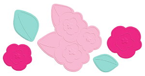 DC0463/NCbNJbc/_Ci^j/5 Dies/petals Ԃт