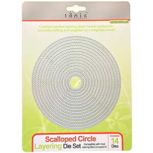 483E /gjbNEX^WI/_Ci^j/Scalloped Circle Nesting T[N XJbv C[