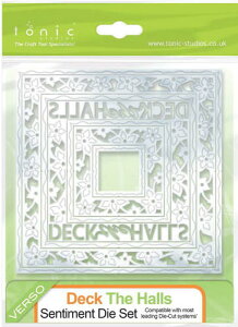 565E /gjbNEX^WI/_Ci^j/Indulgence Christmas Sentiments Deck The Halls NX}X eLXg XNGA C[