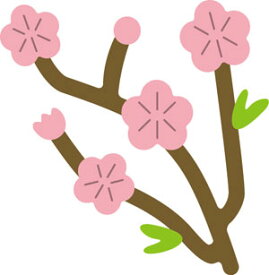 N42-141/ワンダーハウス/ダイ（抜型）/peach blossom 桃の花　枝　木