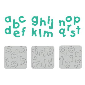 N42-06(1-6)/ワンダーハウス/ダイ（抜型）/アルファベット＆数字 6枚セット
