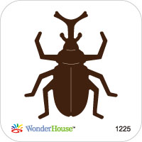 WonderHouse ワンダーハウス オリジナル スクラップブッキング ダイカット DIY クラフト ハンドメイド N42-200 ダイ beetle カード作り 安心と信頼 希望者のみラッピング無料 アルバム作り 抜型 カブトムシ