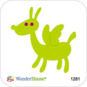 42-1281/ワンダーハウス/スポンジダイ(抜型)/pegasus ペガサス(注意:白いスポンジ部分は剥がさずご使用下さい)