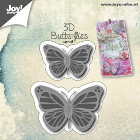 6002-0553/ジョイ・クラフツ/ダイ（抜型）/Butterflys 3D 蝶