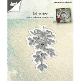 6002-0684/ジョイ・クラフツ/ダイ（抜型）/Mistletoe of Holly ひいらぎ 柊 ヒイラギ クリスマス 3D