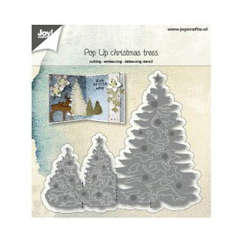 6002-0985/ジョイ・クラフツ/ダイ（抜型）/Pop up Pine tree 柊 クリスマス ツリー