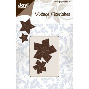 6003-0088/WCENtc/X|W_Ci^j/Vintage Flourishes Folding Star  ́iӁFX|W͔gpj
