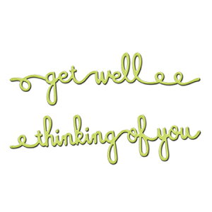 S2-140/スペルバインダーズ/ダイ(抜型)/Die D-Lites Sentiments 4 Etched Dies メッセージ4