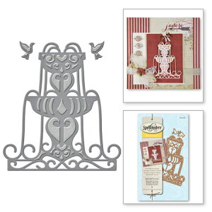 S2-176/XyoC_[Y/_Ci^j/Die D-Lites Victorian Garden Splendid Fountain Etched Dies ؂₩ȕ