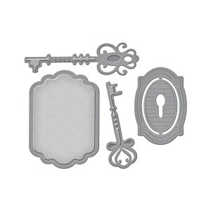 S2-224/スペルバインダーズ/ダイ(抜型)/DIE D-LITES INDUSTRIAL 1 ETCHED DIES Key Lock 鍵 カギ かぎ キー 鍵穴