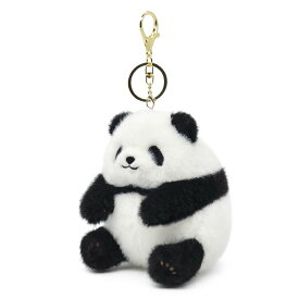 【ギフト対応無料】パンダ キーホルダー ぬいぐるみ 推し活 ふわふわ かわいい 赤ちゃん panda どうぶつ ストライプ 小さい 動物 アニマル プレゼント 誕生日 ギフト キーリング バッグチャーム バッグアクセサリー 人気 お揃い ブラック ブラウン