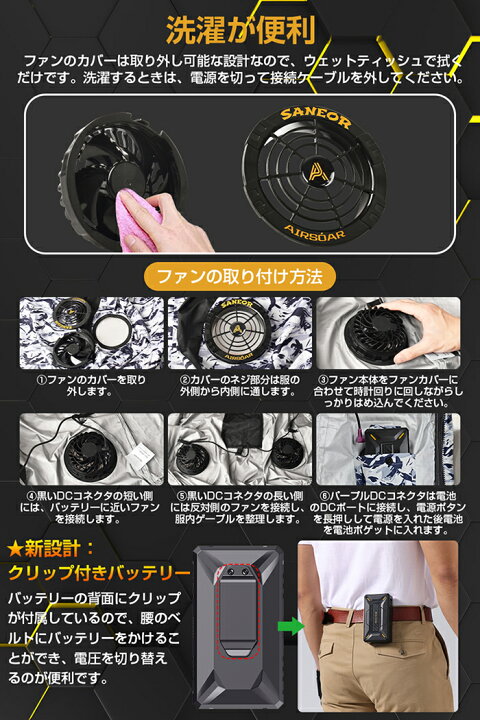 楽天市場】＼期間限定 ポイント20倍／作業服 超強風 42V超高出力 