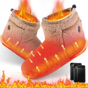 \期間限定 ポイント10倍/ 電気スリッパ 足温器 2025最新設計 日本製ヒーター 8秒で速暖 両面発熱 フットウォーマー 左右分離式 コードレス 電気足温器 5段階温度調節 2個8000mAhモバイルバッ