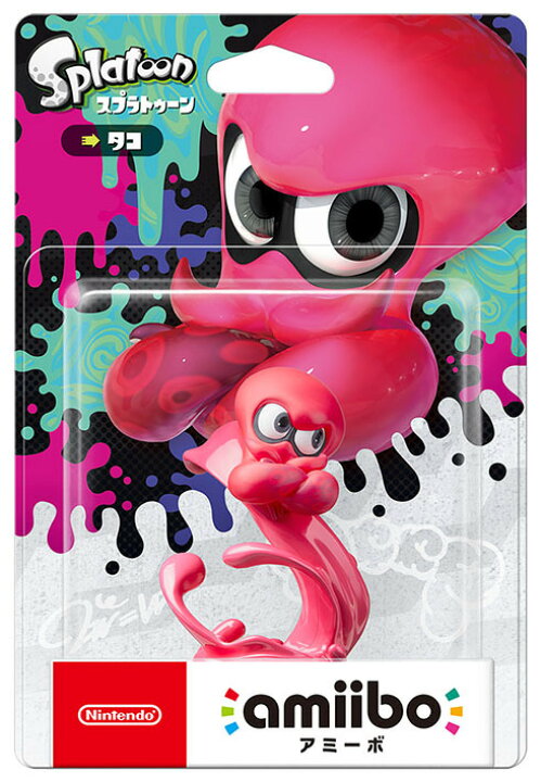 楽天市場】新品 送料無料 amiibo タコ スプラトゥーンシリーズ 任天堂 