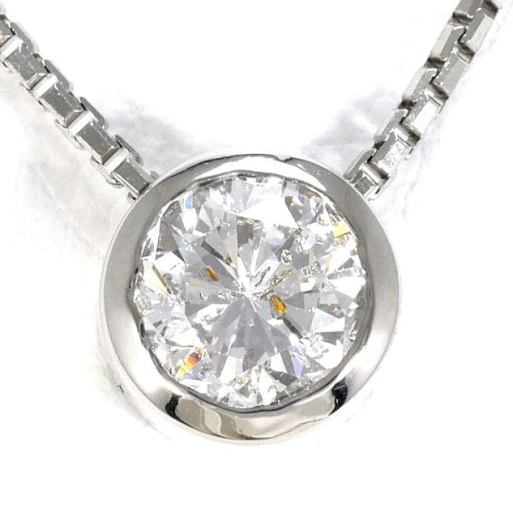 PT900 プラチナ PT850 ネックレス ダイヤ 0.08 総重量約2.9g 約40cm  