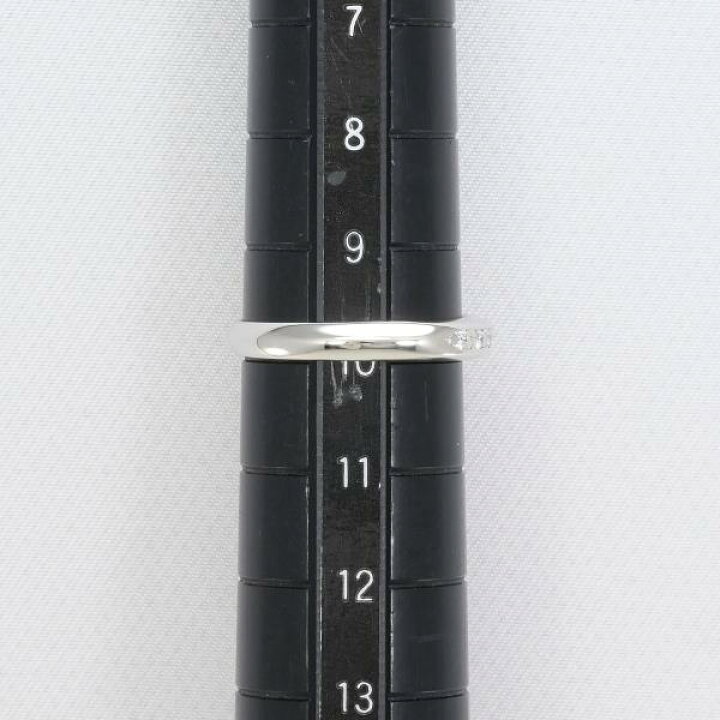 楽天市場】PT900 プラチナ リング 指輪 10号 ダイヤ 0.09 総重量約3.7g  