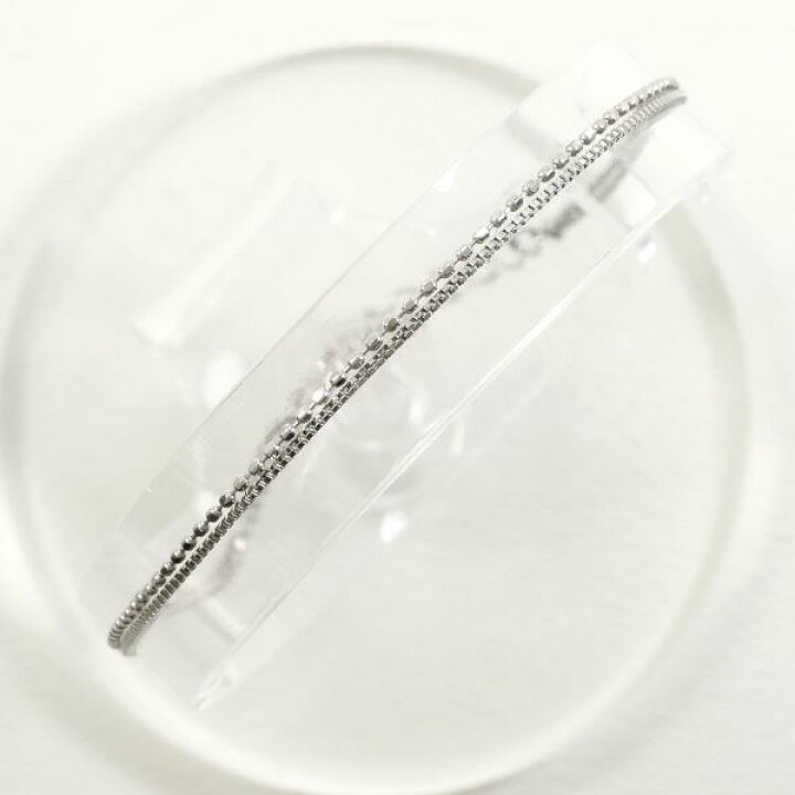 楽天市場】K10 10金 WG ホワイトゴールド ブレスレット 総重量約 