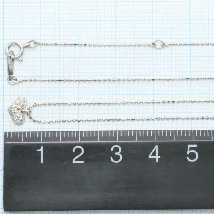 楽天市場】K10 10金 WG ホワイトゴールド ネックレス ダイヤ 総重量約  