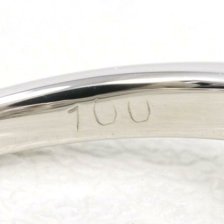 楽天市場】PT900 プラチナ リング 指輪 13.5号 ダイヤ 1.00 カード鑑別  