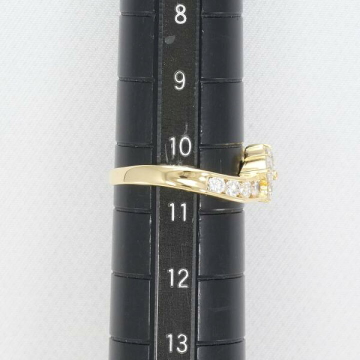 楽天市場】K18 18金 YG イエローゴールド リング 指輪 10.5号 ダイヤ  