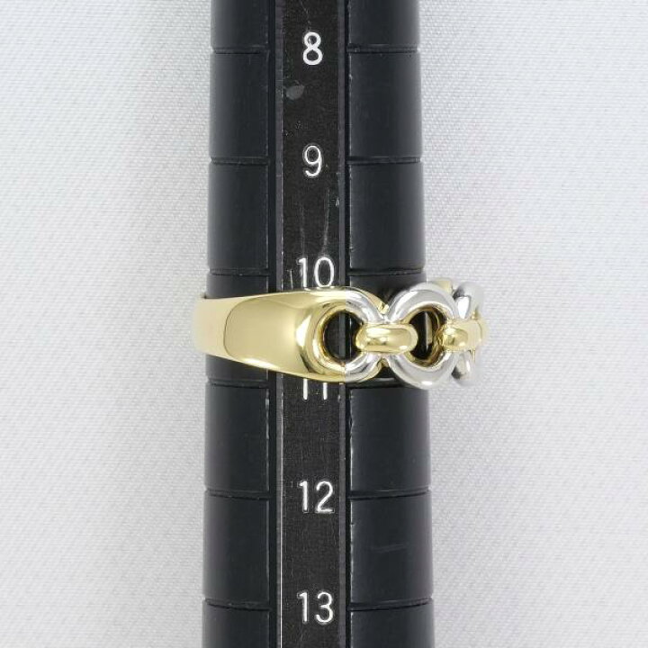 楽天市場】PT900 プラチナ K18YG リング 指輪 10.5号 ダイヤ 0.02  