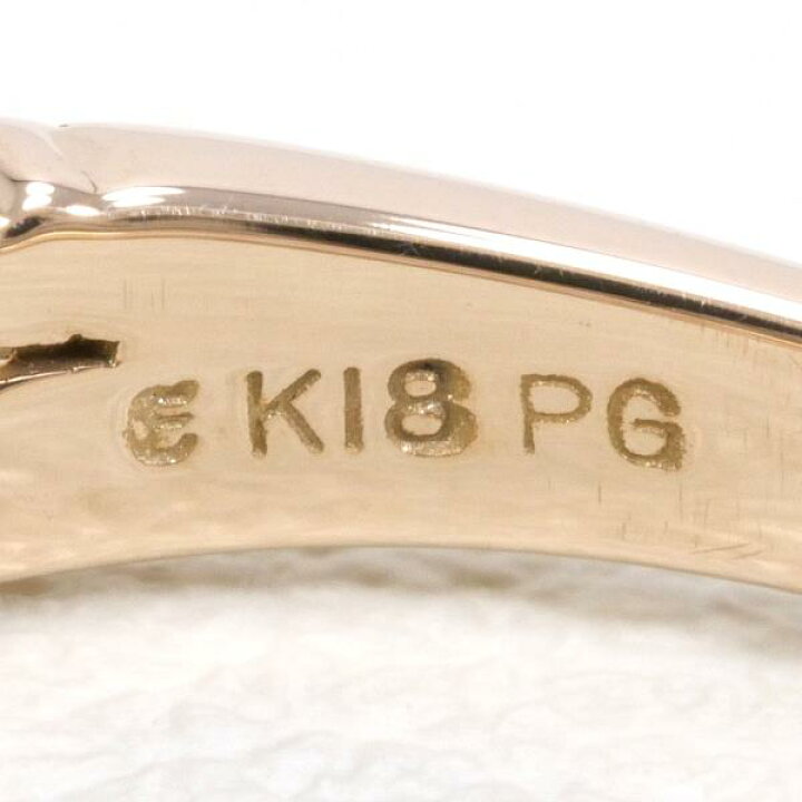 楽天市場】エステール K18PG リング 指輪 10.5号 ダイヤ 総重量約2.5g  