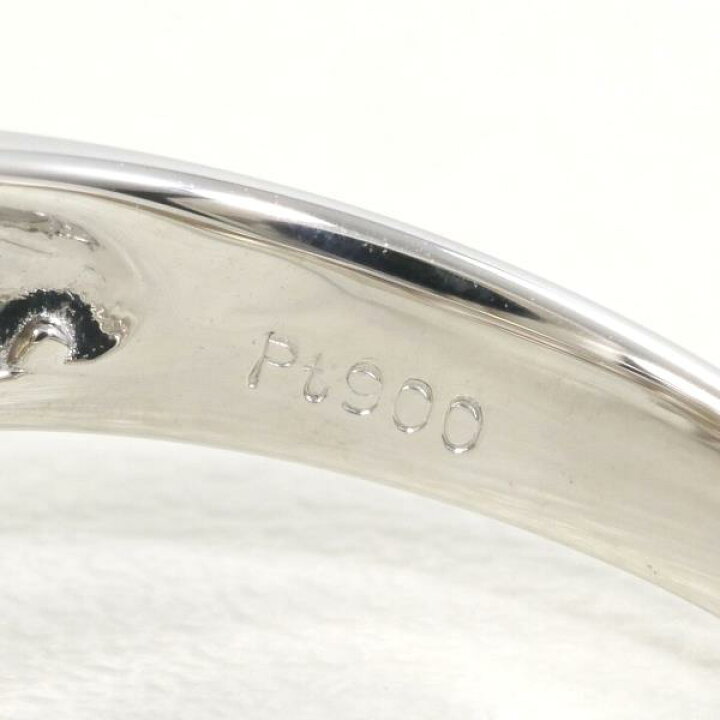 楽天市場】PT900 プラチナ リング 指輪 10号 パール 約8mm ダイヤ 総  