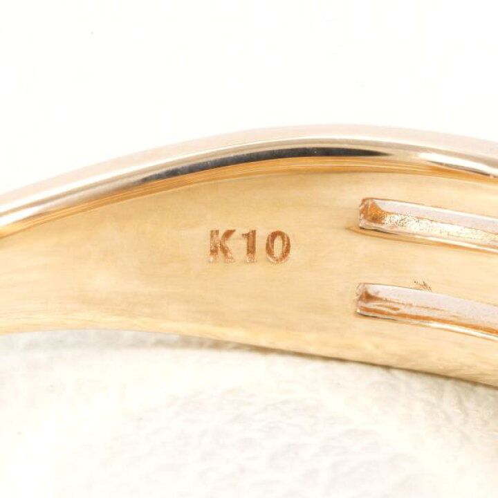 楽天市場】K10 10金 PG ピンクゴールド リング 指輪 17号 総重量約4.3g  