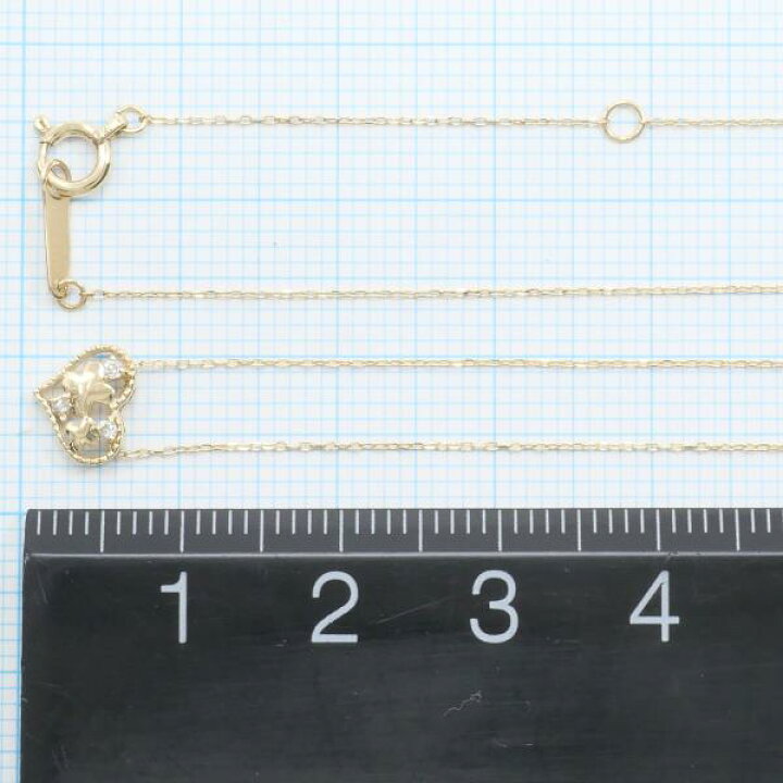 楽天市場】K10 10金 YG イエローゴールド ネックレス ダイヤ 総重量約  