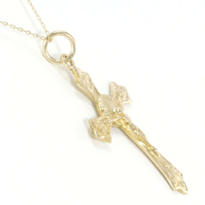 楽天市場】K10 10金 YG イエローゴールド ネックレス 総重量約2.2g 約  