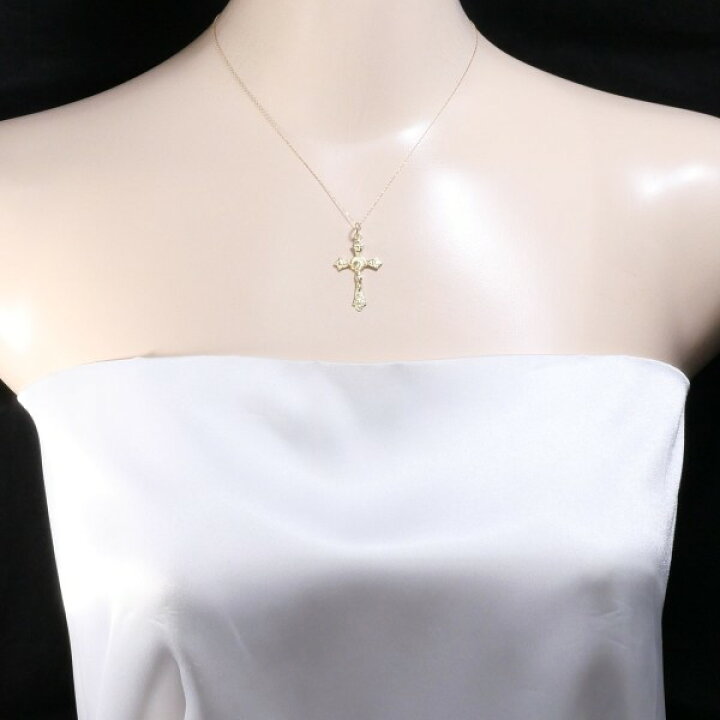 楽天市場】K10 10金 YG イエローゴールド ネックレス 総重量約2.2g 約  