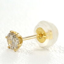 楽天市場】ダイヤ ピアス 中古（カラーブラウン）（ジュエリー  