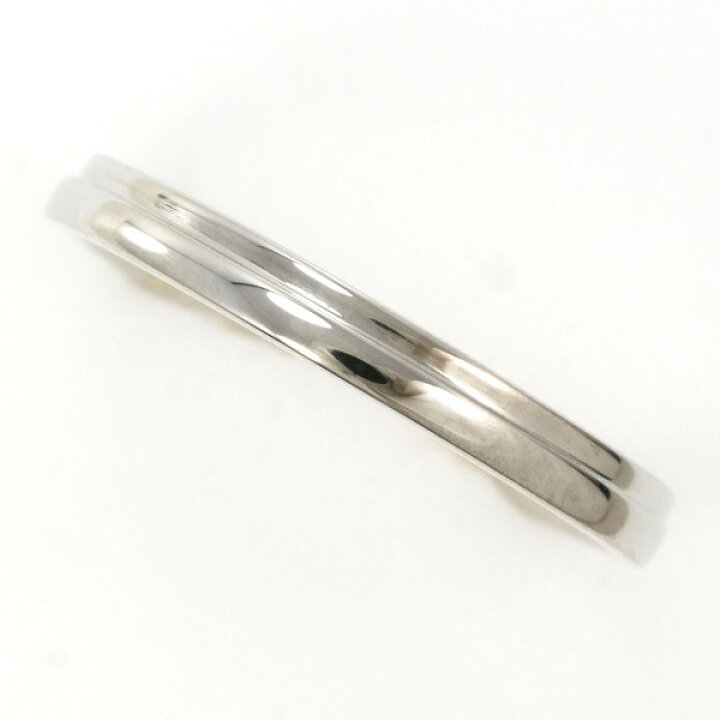 楽天市場】K18 18金 WG ホワイトゴールド リング 指輪 11号 総重量約  