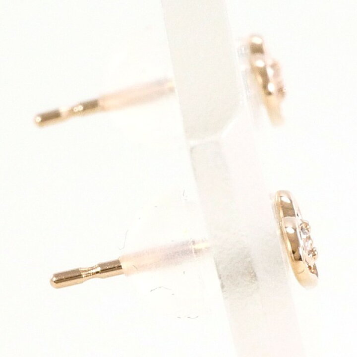 楽天市場】ノジェス K10PG ピアス ダイヤ 総重量約0.2g ジュエリー  
