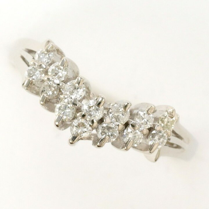 楽天市場】PT900 プラチナ リング 指輪 10.5号 ダイヤ 0.265 総重量約  